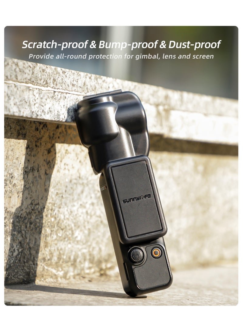 Sunnylife غطاء شاشة جيمبال متوافق مع DJI OSMO Pocket 3، غطاء واقي لعدسة الكاميرا، حقيبة واقية للشاشة لملحقات Osmo Pocket 3 - Image 1