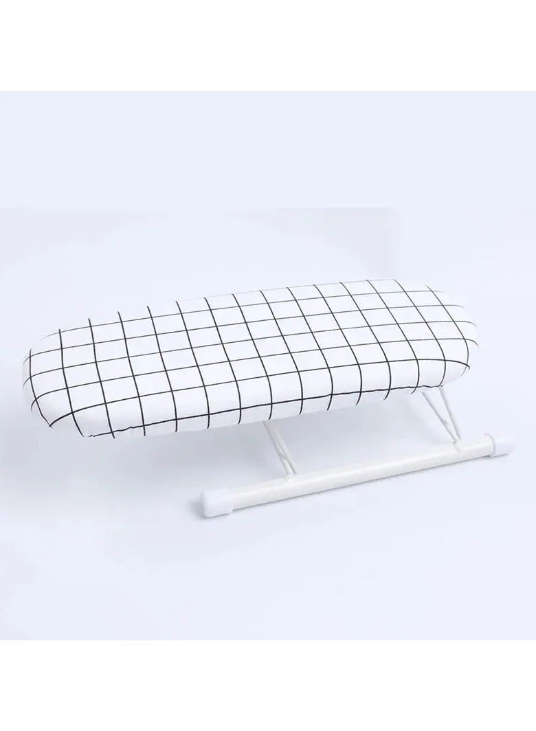 AROAQ Portable Mini Ironing Board with Sleeve Attachment and Heat-Resistant Pad for Clothes and Shirts - Image 1