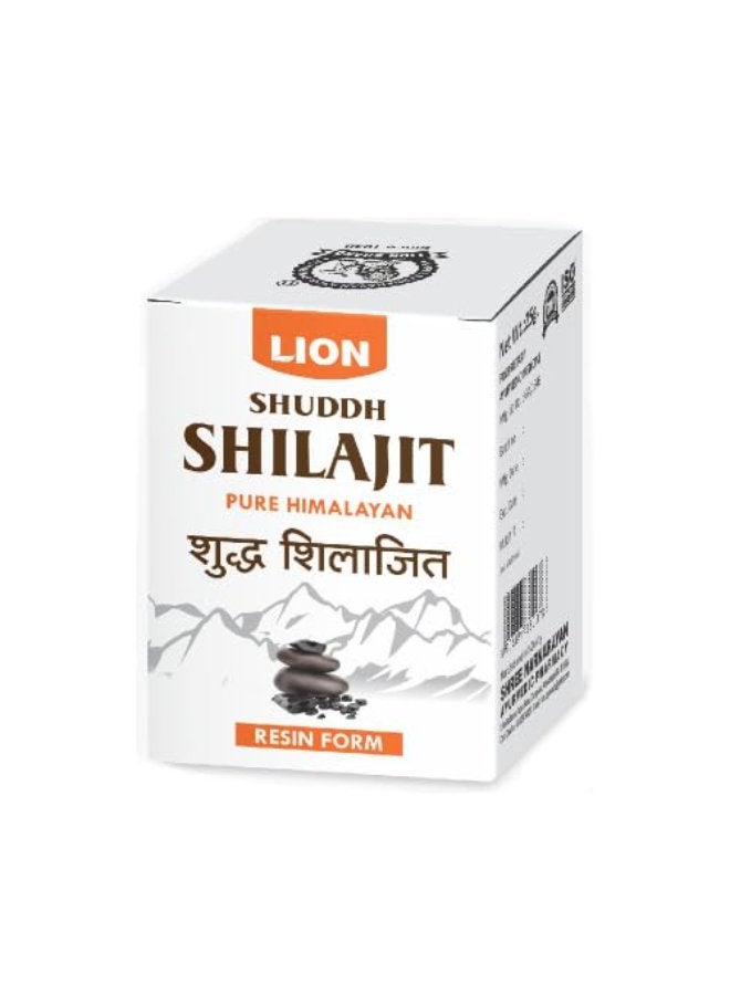 LION Shuddh Shilajit Pure Himalayan Resin Form 15 Grams - Image 1
