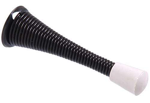 Hillman Hardware Essentials 852349 Spring Door Stops Oil Rubbed Bronze 2 Pack