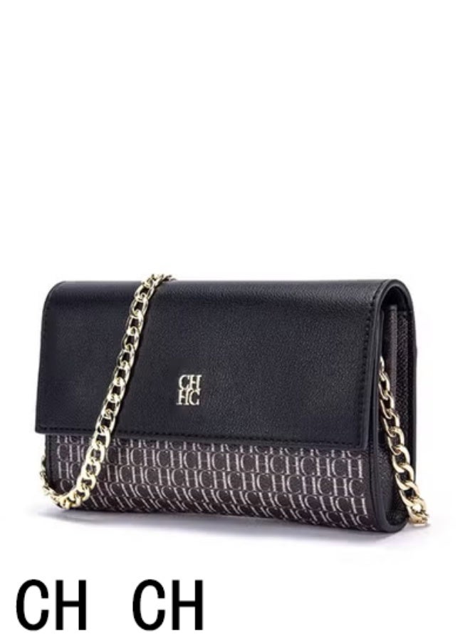 CH CH Women's Shoulder Bag Exquisite Craftsmanship Fashionable Design Chain Shoulder Strap Design Multi-colour Available Classic Style - Image 1