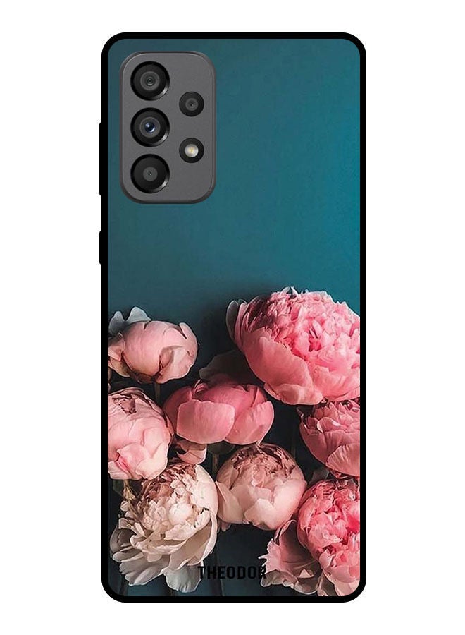 Theodor غطاء حماية لجهاز سامسونج جالاكسي A33 5G - زهور - Image 1