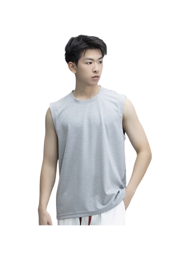 GENIOLAMODE Men'S Tank Top Sleeveless Shoulder Men'S Sports Fitness Top - Image 1