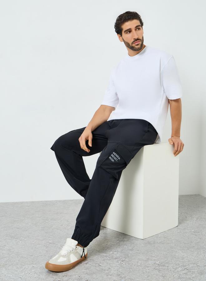 ستايلي بنطال رياضي رجالي كارجو قصة مريحة - Image 2