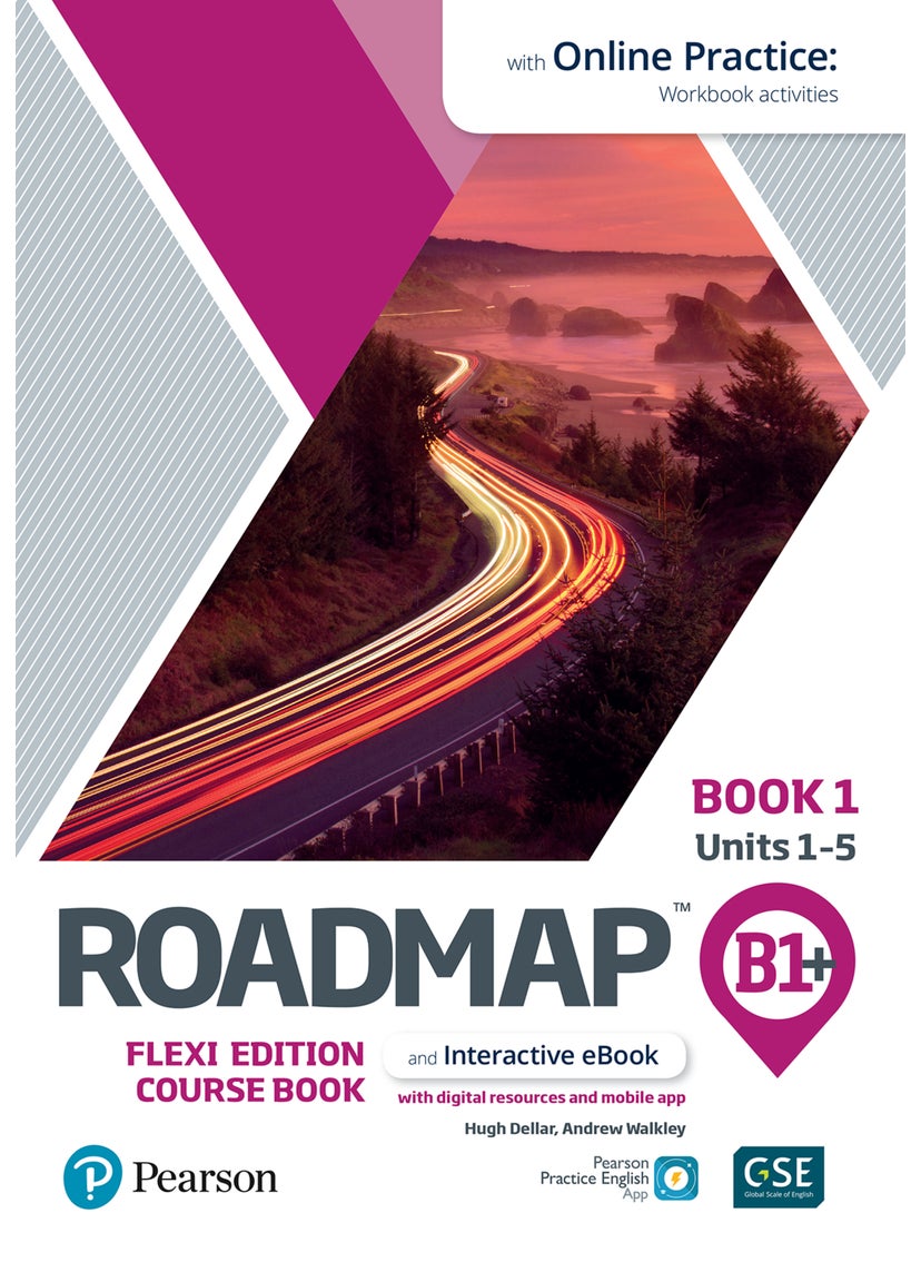 Roadmap B1+ Flexi Edition Roadmap Course Book 1 with eBook and Online Practice Access 