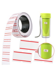 Y&D SYOSI Price Labels Paper, White Pricemarker Label Stickers Fit Most of Tag Machines (Mx-5500, M5500, HG979) for Office, Retail Shop or Organization Marking, 15000 Pcs 30 Rolls  - Image 5