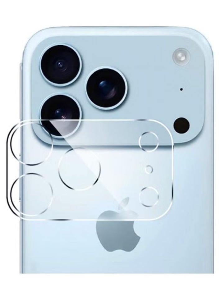 جيماتور حامي عدسة الكاميرا لـ iPhone 17 Pro Max زجاج شفاف عالي الوضوح - شفاف - Image 1