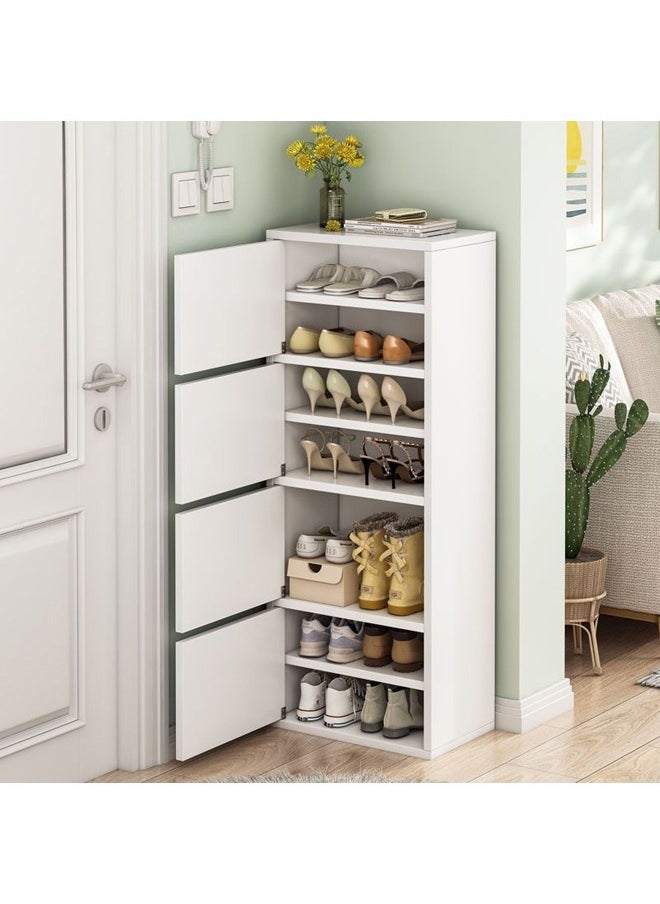 keke - Multi-layer High Vertical Shoe Cabinet 118 cm - Image 1