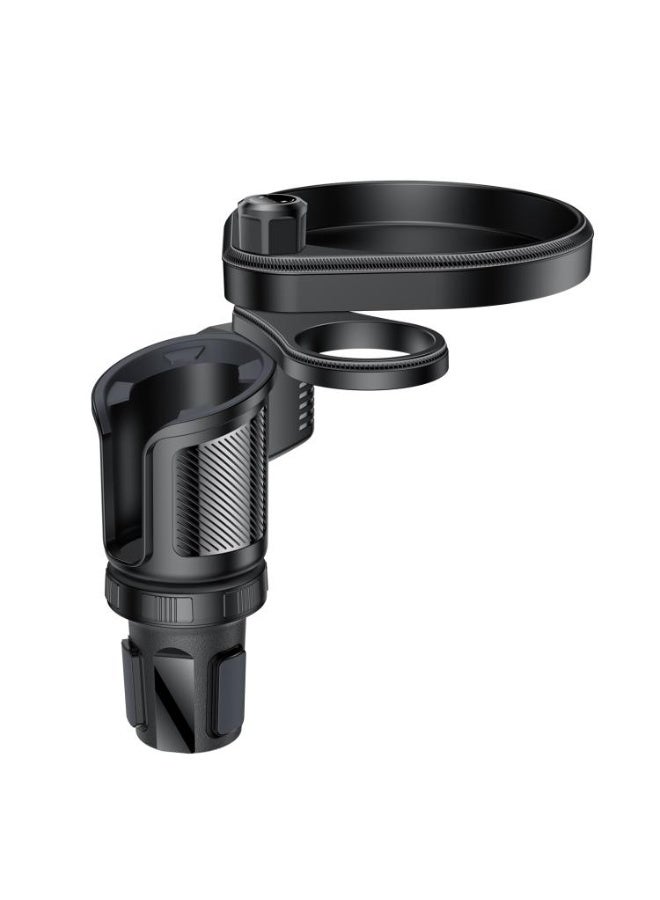 Yesido C180 3 in 1 Car Multi-function Tray Water Cup Holder(Black) - Image 1