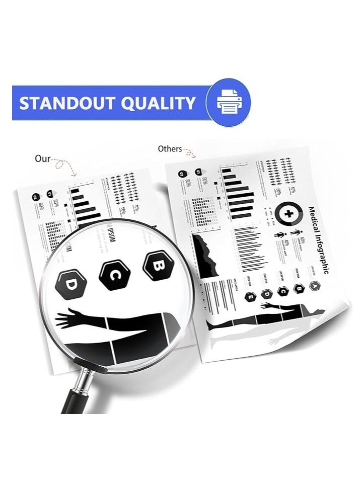 Terabyte GPR-23/NPG-35/C-EXV21 Toner Cartridge for Canon NPG-35 GPR-23 C-EXV 21 Toner Cartridge Compatible for Canon IR-C2880 C2550 C3080 C3380 Printer High Yield Replacement Refill,Pack of 4 (Black/Cyan/Magenta/Yellow) - Image 3