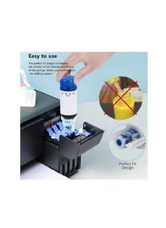 Terabyte 103 for EPSON for EcoTank 70ml/bottle Cyan for Epson L1110‎ L3110 L3111 L3150 L3151 L3156 L3160 L5190‎  - Image 2