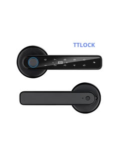 AGYMNX Smart Fingerprint Door Knob,With 5 Ways To Unlock(Bluetooth App/Fingerprint/Code/Key/IC Card ), Electronic Digital Door Lock,Bedroom Biometric Door Lock  - Image 1