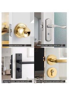 AGYMNX Smart Fingerprint Door Knob,With 5 Ways To Unlock(Bluetooth App/Fingerprint/Code/Key/IC Card ), Electronic Digital Door Lock,Bedroom Biometric Door Lock  - Image 4