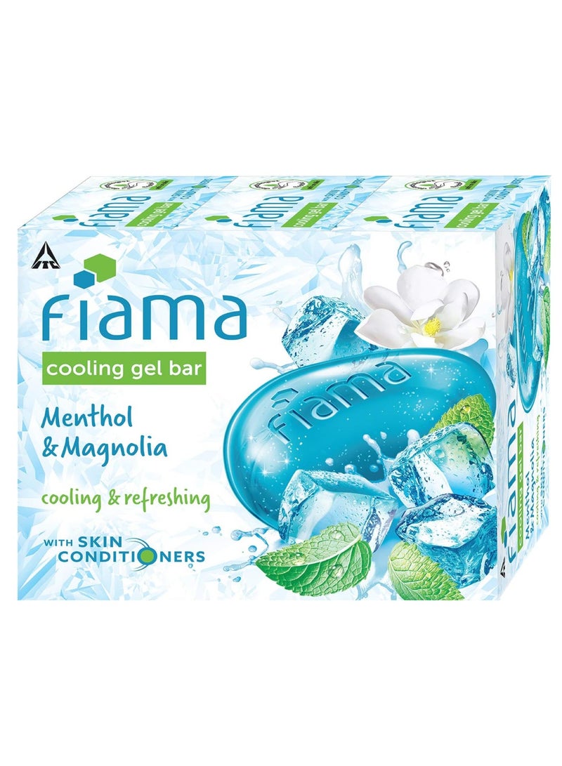 Fiama بار جل تبريد فياما بالمنثول والماغنوليا 125 جرام - Image 1