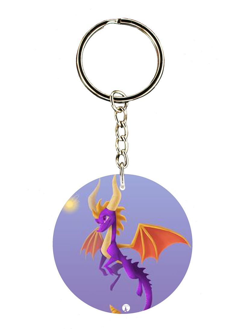 RKN Spyro Printed Keychain