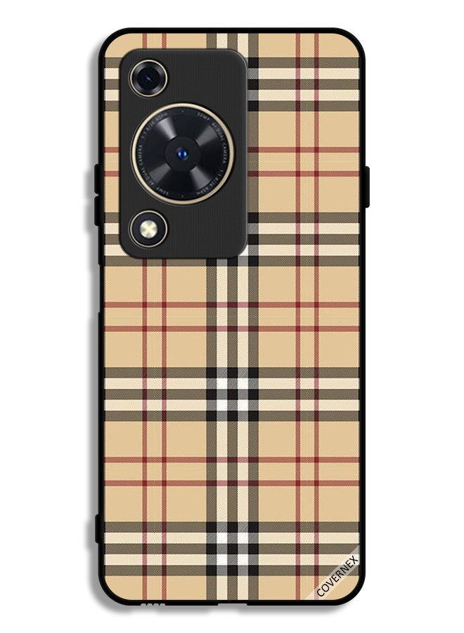 Covernex Huawei nova Y72 Protective Case Cover Stripes On Cloth Pattern - Image 1