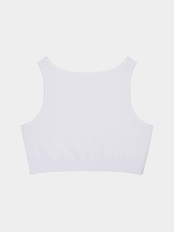 Styli Girls Pack of 3 - Wide Strap Sports Bra with Elastic Waist - Image 4