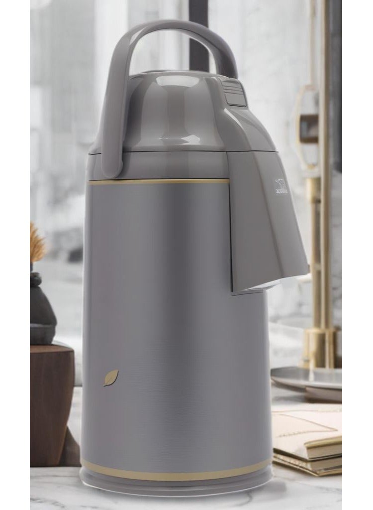 Zojirushi - Abu Fil Japanese Thermos - 3 Liters  - Brown Color - Image 1