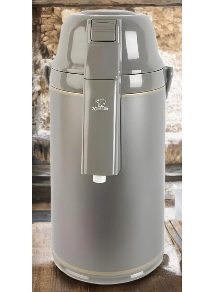 Zojirushi - Abu Fil Japanese Thermos - 3 Liters  - Brown Color - Image 2