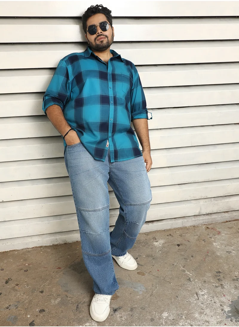 HIGH STAR Checked Regular Fit Casual Shirt for Men