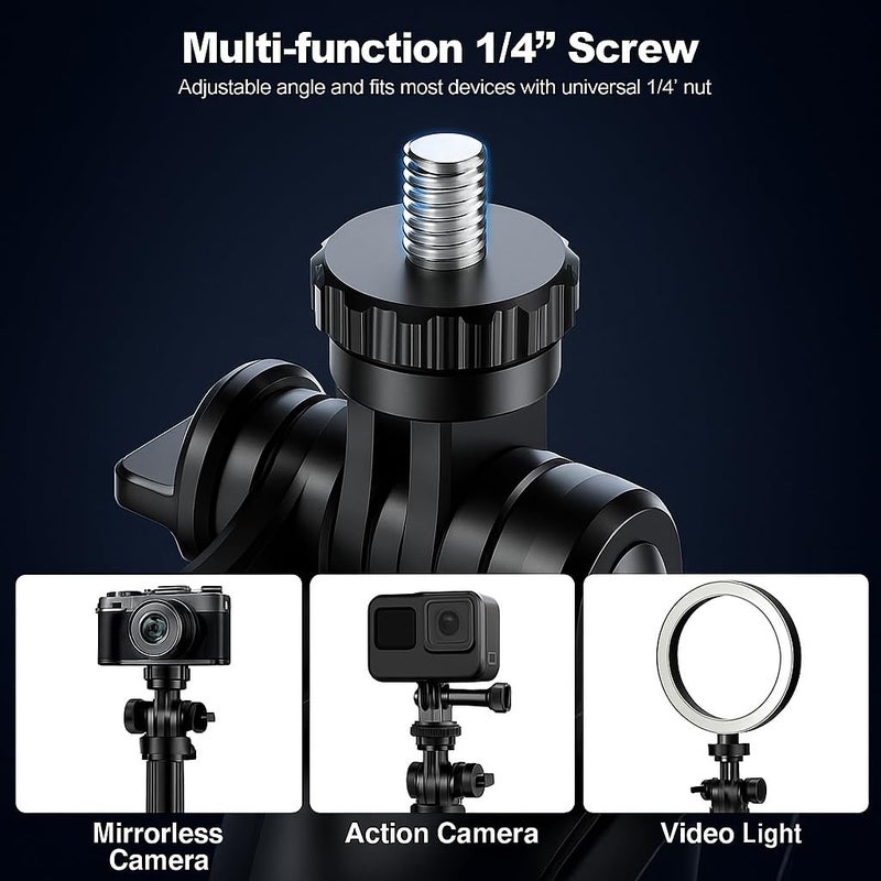 Fire Turtle عصا سيلفي X3 مع قاعدة ثلاثية، بطول 6 أقدام، جهاز تحكم عن بعد لاسلكي، حامل قابل للفصل، متوافق مع بلوتوث لهواتف آيفون/أندرويد - مثالي لتصوير الفيديو والتصوير الفوتوغرافي (عصا سيلفي Q06) - Image 4