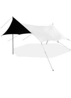 Vparty 13.8 x 19.7FT Sun Shade Camping Awning – Tarp Tent and Universal Rainfly for Picnics, Beach, Patio, and Camping.  - Image 1