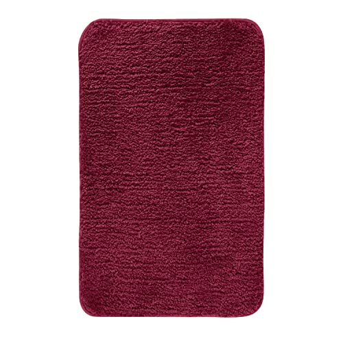Spread Spain® Microfiber Anti Skid & Super Absorbent Ultra Soft Bathmat and Shaggy Floor Mats, Non-Slip, Rug for Home, Kitchen and Bathroom, 40x60 cm (Maroon) - Image 5