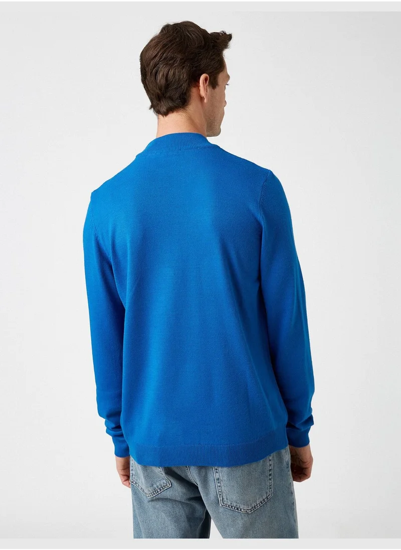 كوتن Knitwear Sweater Half Turtle Neck