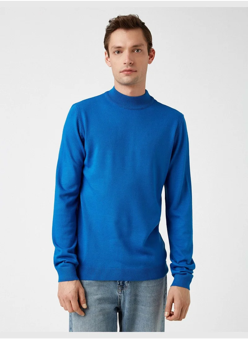 كوتن Knitwear Sweater Half Turtle Neck