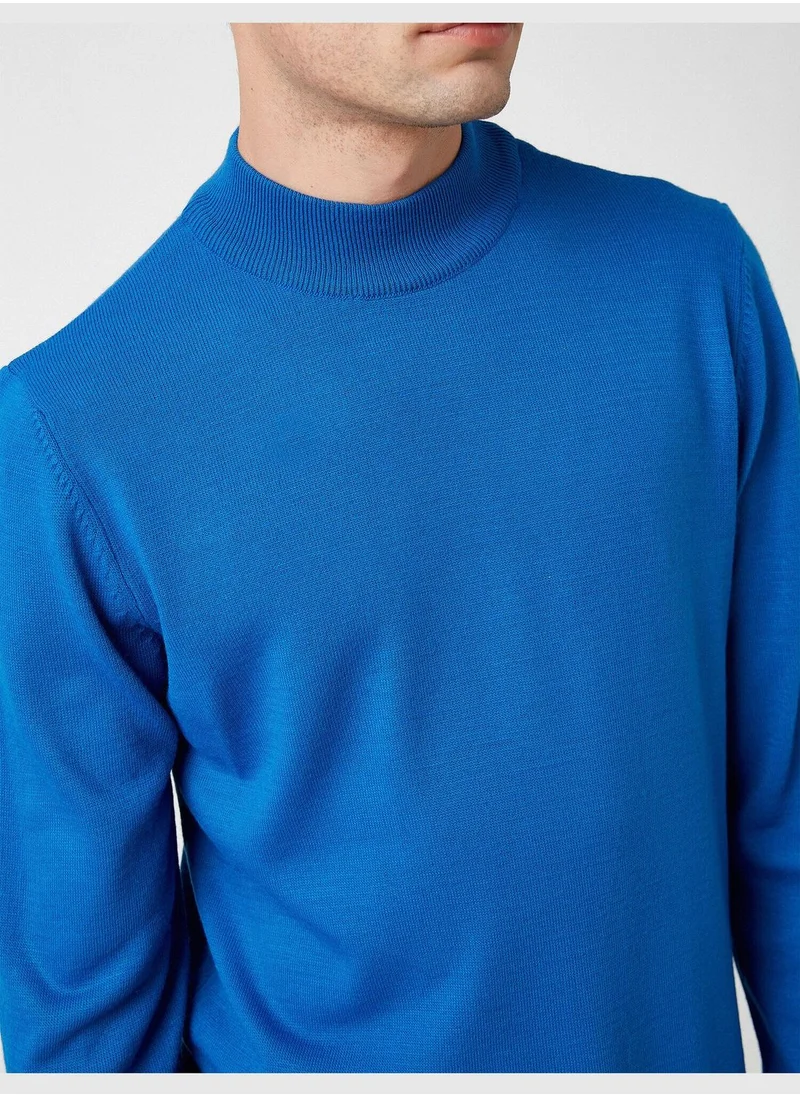 كوتن Knitwear Sweater Half Turtle Neck