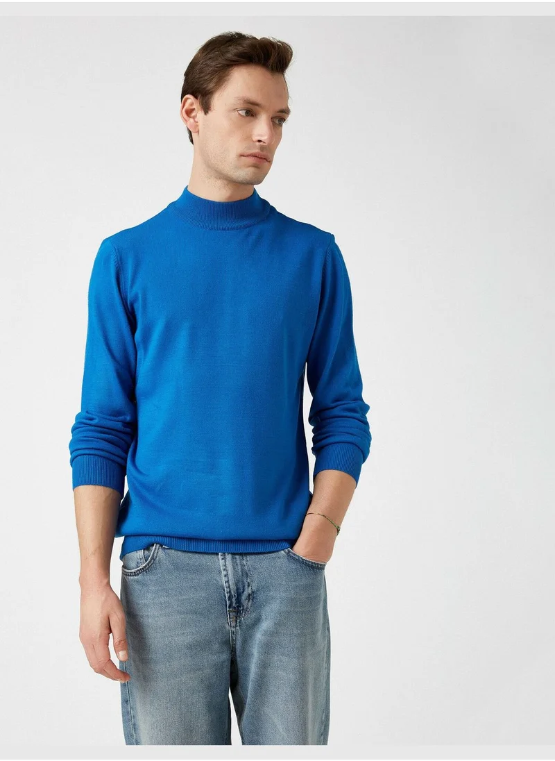 كوتن Knitwear Sweater Half Turtle Neck