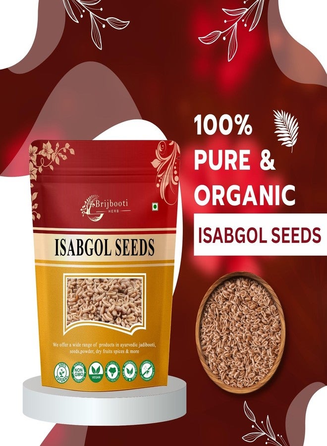  بريجبوتي Brijbooti Isabgol Beej 100 جرام - بذور سيلليوم - بذور Isabgol الصالحة للأكل - Plantago Ovata | FSSAI، GMP، معتمد من ISO - Image 4