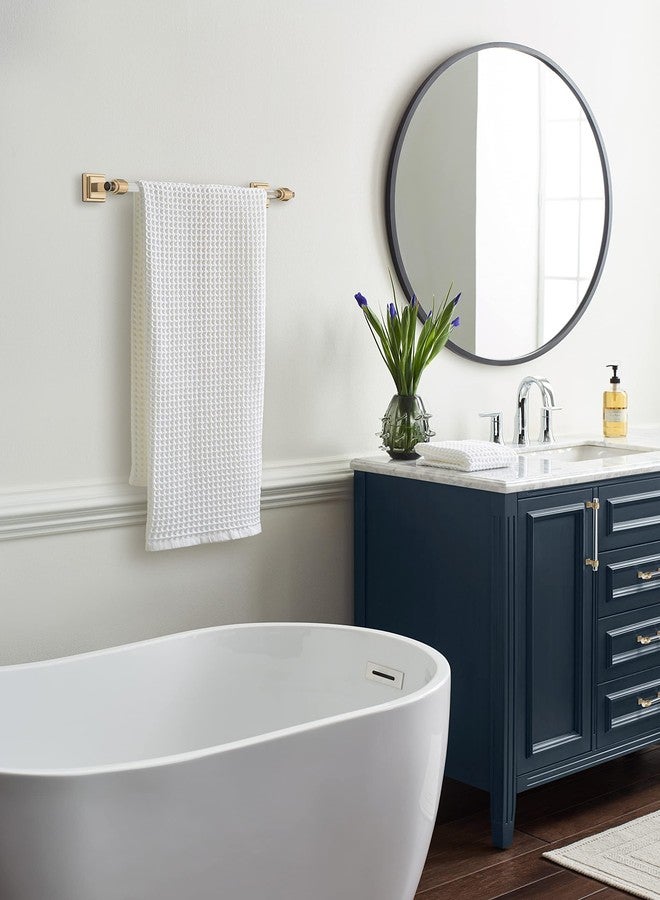 Amerock BH36063CCZ | Clear/Champagne Bronze Towel Bar | 18 in (457 mm) Towel Rack | Glacio | Bathroom Towel Holder | Bathroom Hardware | Bath Accessories - Image 3