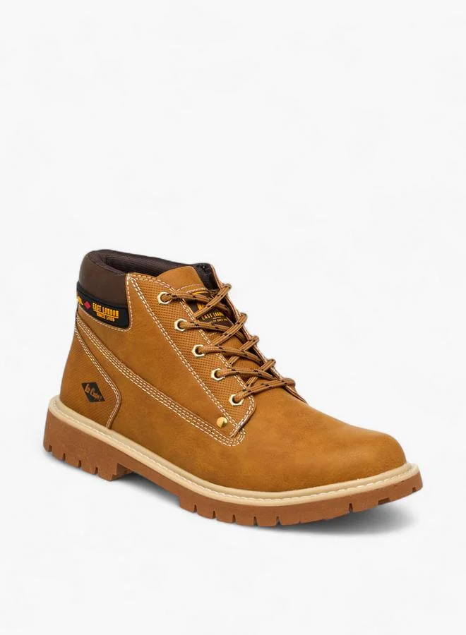 Lee Cooper Men'S Panelled Lace-Up Chukka Boots