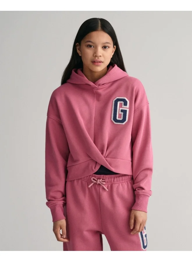 غانت Gant Teen Girls Twisted Hoodie