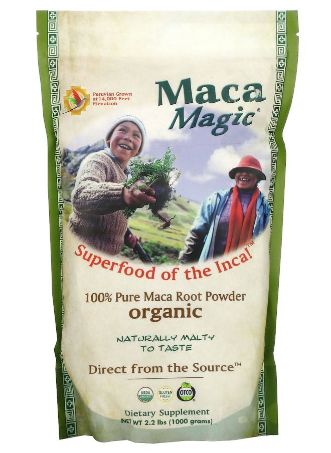 Maca Magic - Organic 100% Pure Maca Root Powder 2.2 lbs (1000 g) - Image 1