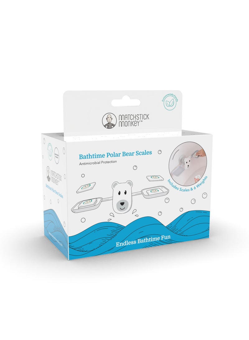 MATCHSTICK MONKEY Bathtime Scale Polar Bear - Image 4
