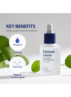 SUNGBOON EDITOR SUNGBOON EDITOR Centell Lacto AC Less Skin Barrier Essence Serum | Acne Treatment for Face | Probiotics Skin Care for Sensitive Skin | Niacinamide Hydrating Face Serum | Korean Skin Care  - Image 4