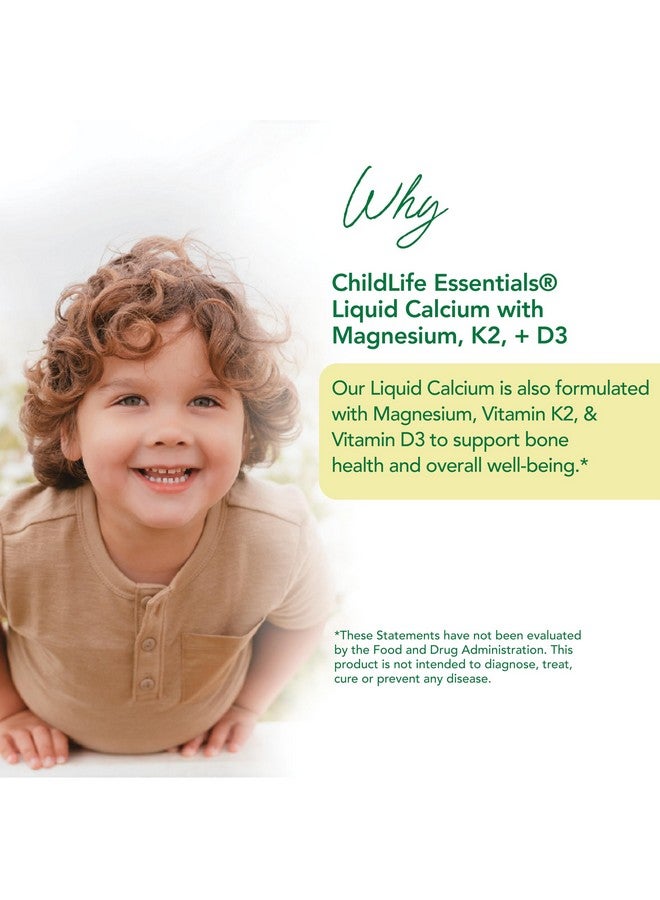 ChildLife Essentials Liquid Calcium Supplement for Kids Single Serve - Baby Calcium with Magnesium, Vitamin D3, & K2 for Bone Support, On The Go Nutrition - Orange Flavor, 0.34 fl oz (30 Stick Packs) - Image 3