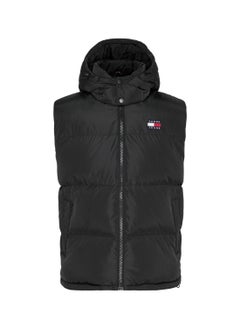 Tommy Jeans Men's Puffer Vest - Hooded - Outwear - Polyester , Black - pzsku/ZE96EF048E901D3CE5F2FZ/45/_/1714371777/6a6dee31-76d7-45a2-a26a-be0dce0a2c78