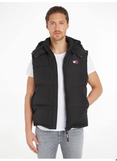 Tommy Jeans Men's Puffer Vest - Hooded - Outwear - Polyester , Black - pzsku/ZE96EF048E901D3CE5F2FZ/45/_/1714371800/edfcbe2d-9812-41d5-aaaa-b8a7518681e3