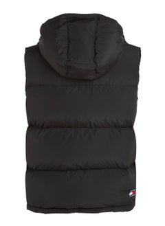 Tommy Jeans Men's Puffer Vest - Hooded - Outwear - Polyester , Black - pzsku/ZE96EF048E901D3CE5F2FZ/45/_/1714371805/1e05c6a3-80c7-4ee5-926a-b4312b185d7f