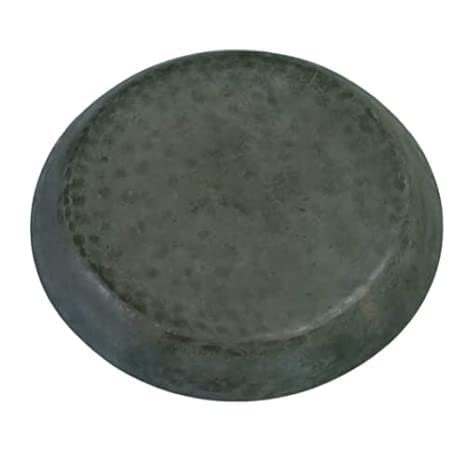 Utensils Masters Bronze Parat Kansa Thali/Plate || Handmade Parat for Kitchen Size 24 cm Weight 650 GM Set of 1 - Image 2