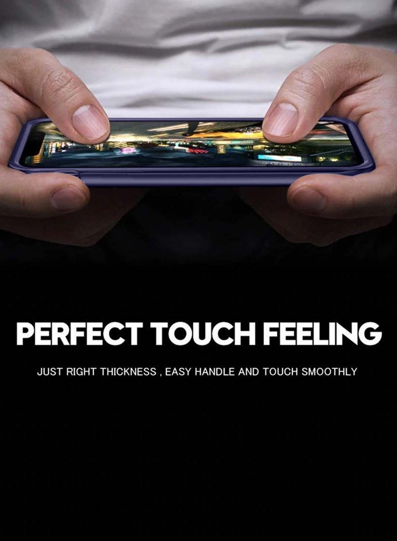 Wtech vivo X200 FE 5G 2025 Hybrid TPU Silicone with Raised Armour Bumpers Slim Case Cover (MCAPSA) - Clear/Eggplant Purple - Image 5