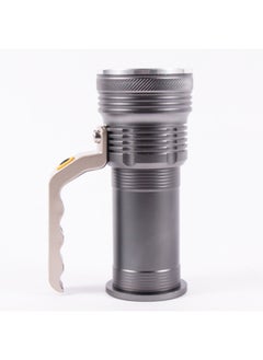 Generic Direct Strong Light Long-range Portable Lamp LED Rechargeable Flashlight High-power Aluminum Alloy Searchlight Wholesale-Color:Single Portable Lamp + Packaging (without Battery + Charger)  - Image 3