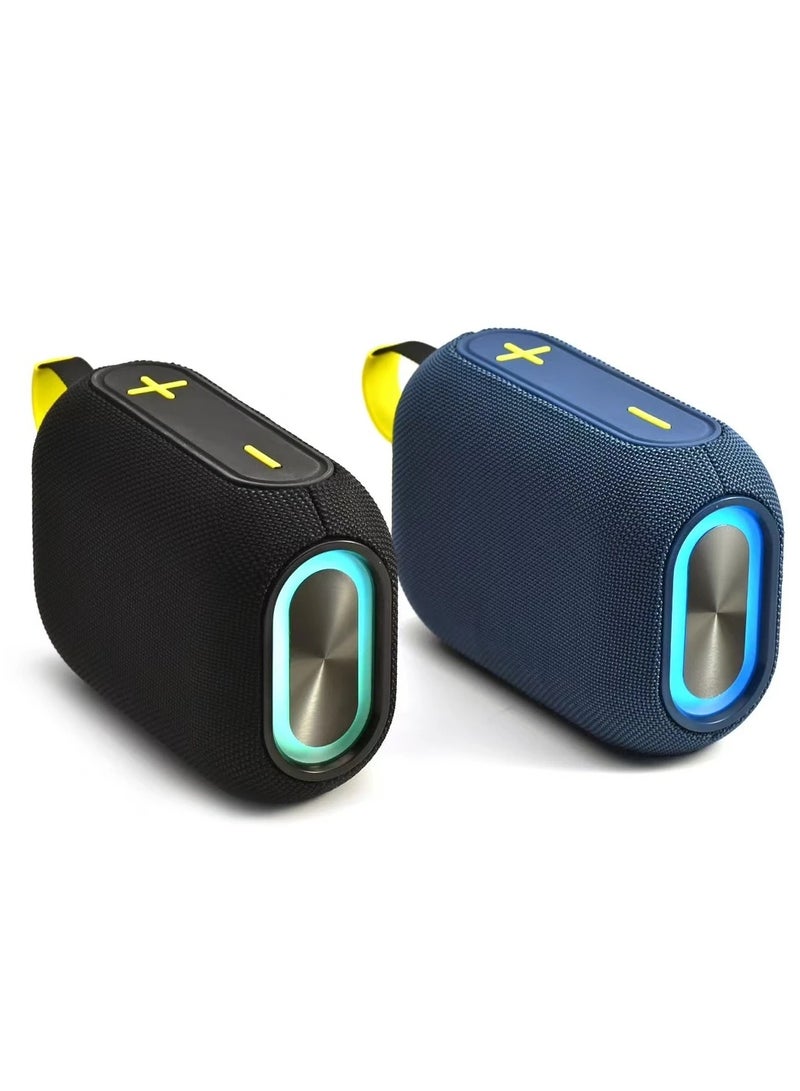 BOX-003 Portable Bluetooth Speaker 10W with RGB Lights & IPX6 Waterproof - Image 1