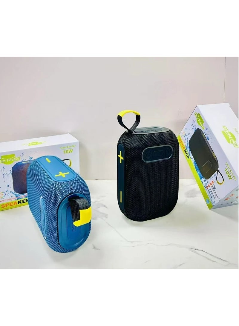 BOX-003 Portable Bluetooth Speaker 10W with RGB Lights & IPX6 Waterproof - Image 5