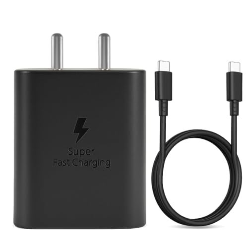 Punnkk 45W Type-C Super Fast Charger with C-C Cable Compatible for Samsung Galaxy S25/S24/S23/S22/S21(Ultra/Plus/Fe),A35/M56/M35/M16/M06/M05/A56/A55 Supports All Series & Other USB-C Device. - Image 3