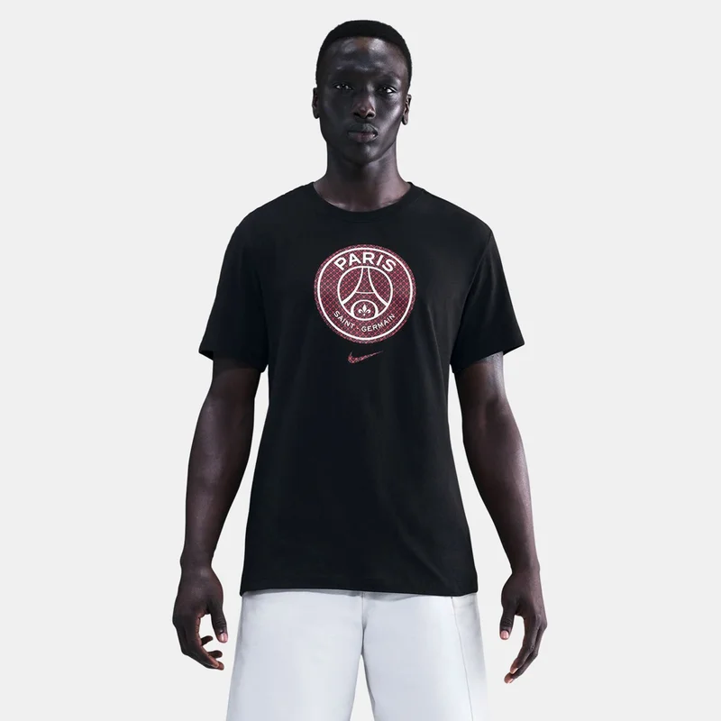نايكي Men's Paris Saint-Germain Crest T-Shirt