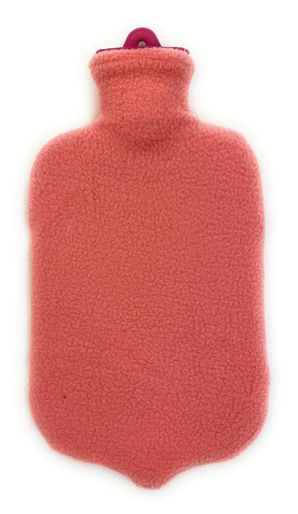 Classic Super Rubber Hot Water Bottle Bag with Cover 2 Ltr Capacity. Heating Bag for Muscular Pain, Back Ache, Neck Pain, Sore Muscles, Stomach Spasm, Menstrual Cramps, Muscle Relaxation, Joint Pains Hot Water Bag - Image 2